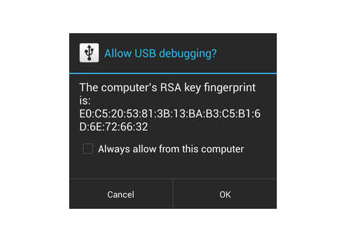 300px AndroidEnableUSBDebuggingDialog - آموزش فعال کردن USB Debugging در اندروید