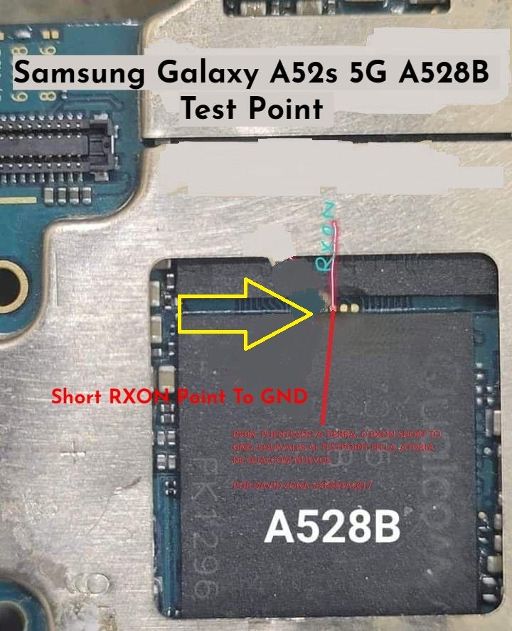 تست پوینت سامسونگ Samsung Galaxy A52s