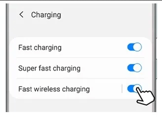 نحوه تنظیم شارژ سریع روی گوشی موبایل