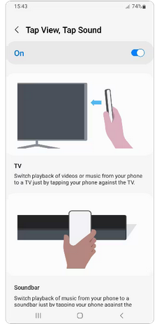 Allow phone phone detection notification