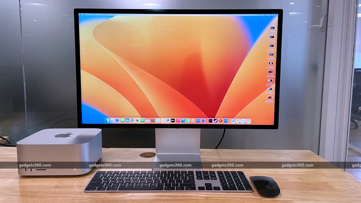 The Mac Studio will update to the latest version of macOS on first boot Apple