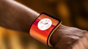 Motorola Showcases Bendable Phone With Flexible Display That Can Wrap Around Wrists