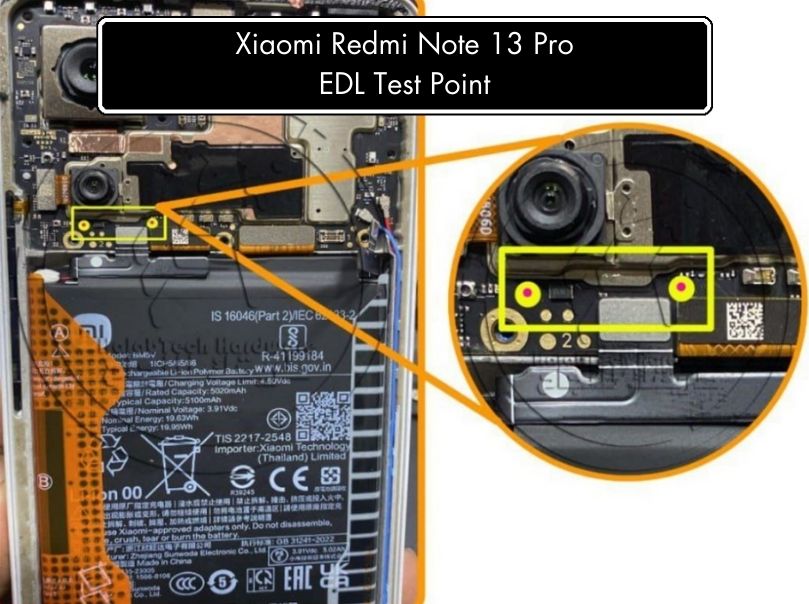 حالت Redmi Note 13 Pro EDL