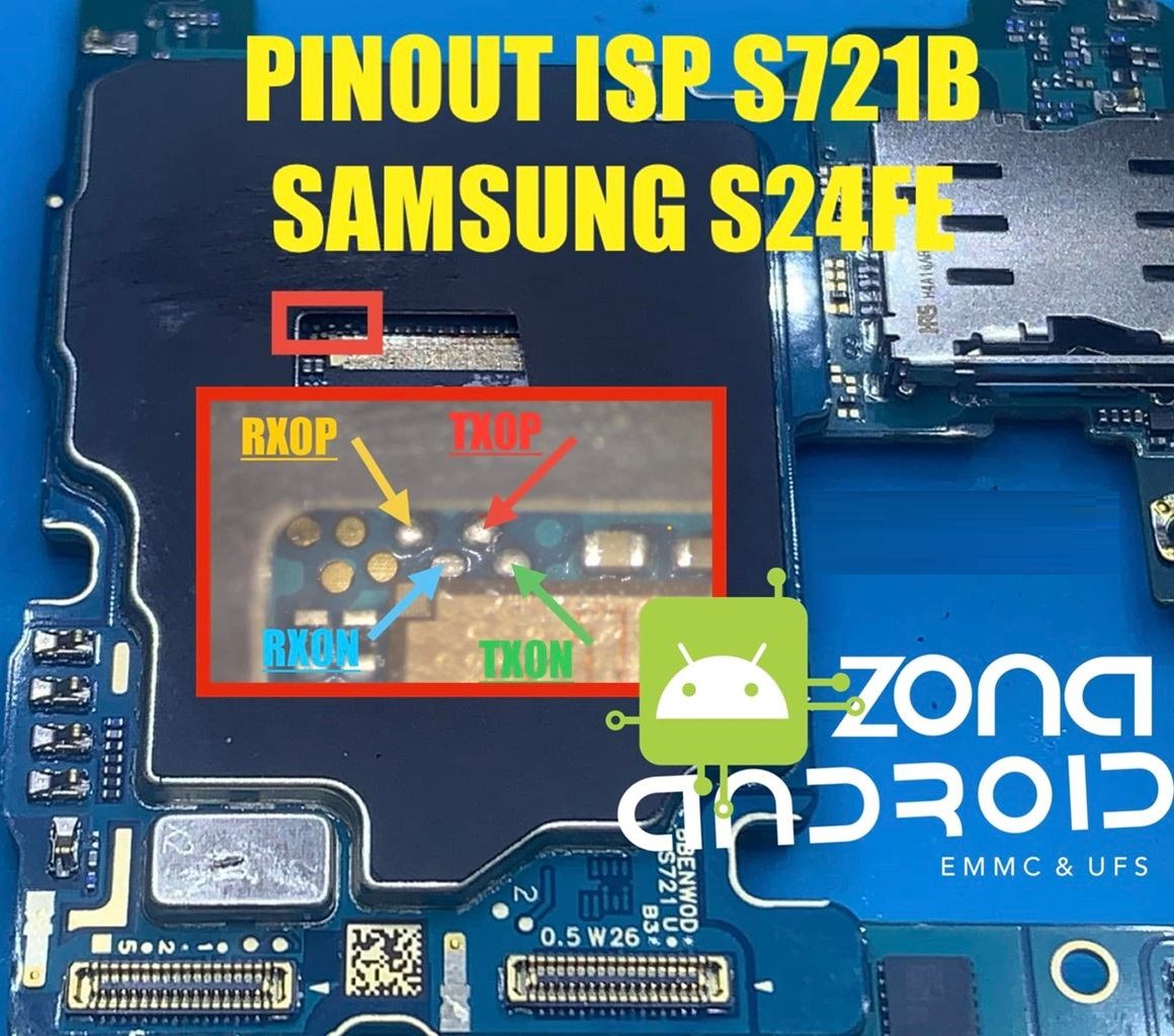 تست پوینت سامسونگ Samsung Galaxy S24