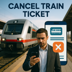 چگونه بلیط قطار را کنسل کنیم