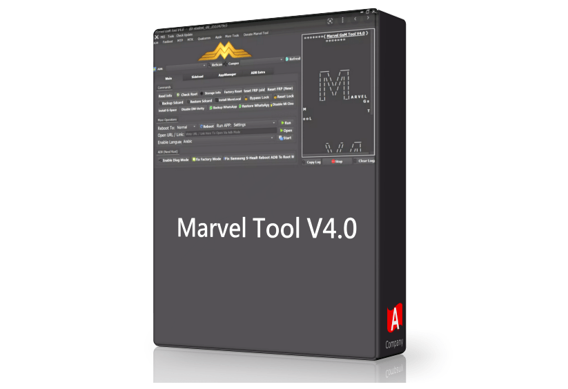 نرم افزار حذف frp Marvel Tool V4.0