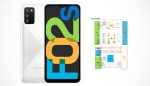 شماتیک گوشی سامسونگ Galaxy F02s SM-E025F