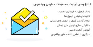 افزونه اطلاع رسان آپدیت محصولات دانلودی ووکامرس