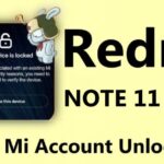 فایل حذف می اکانت شیائومی Redmi Note 11 Pro 5G