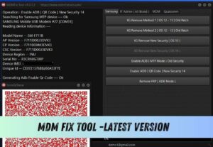 دانلود نرم افزار MDM Fix Tool v1.0.2.2
